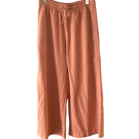 OLD NAVY Extra High-Waisted StretchTech Cropped Wide-Leg Pants Sz M - Picture 2 of 8